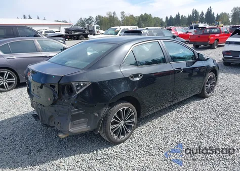 2016 Toyota Corolla S Plus from USA, damaged, VIN 2T1BURHE1GC487095